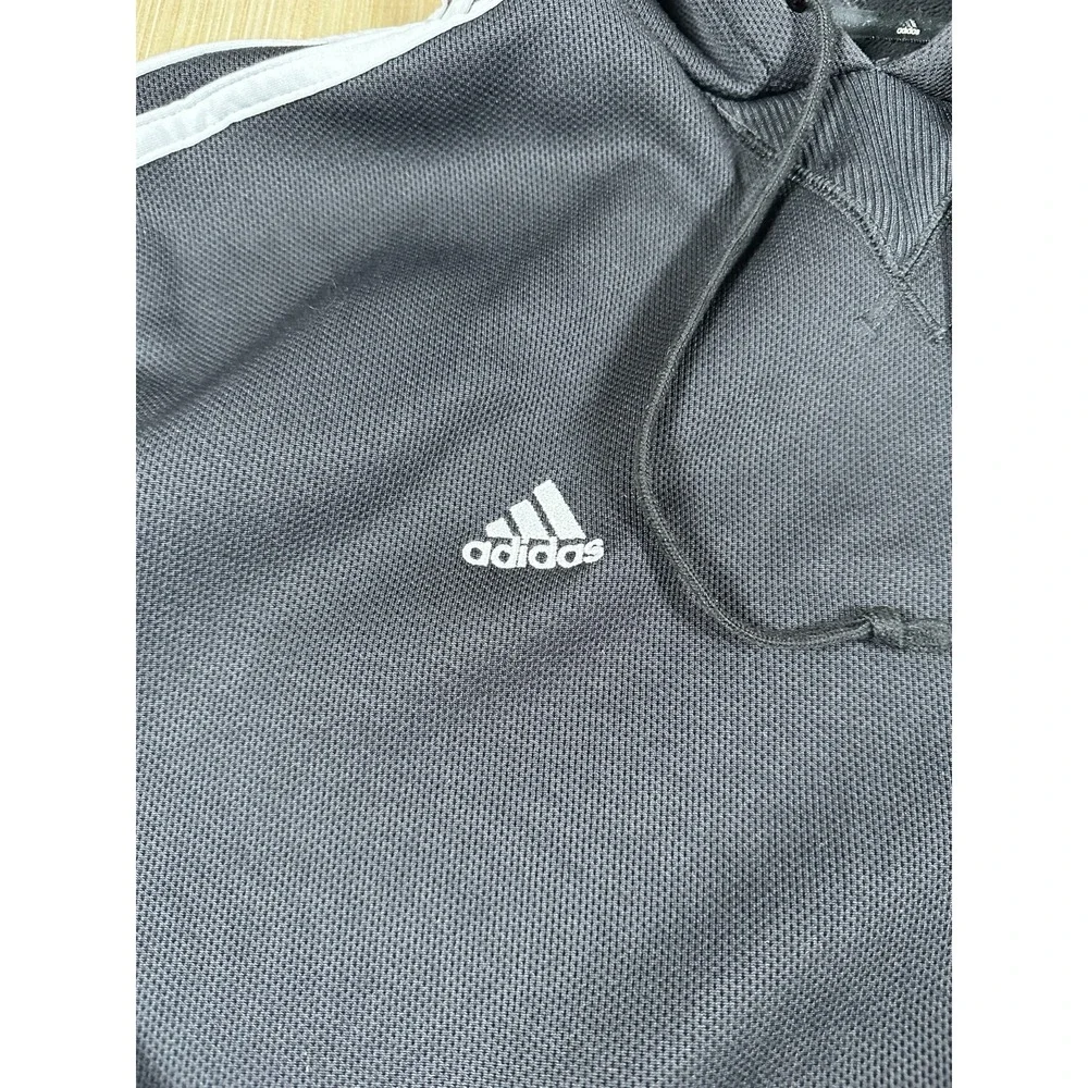 Adidas‎ Hoodie Mens Large Navy Blue Brooklyn Nets Athletic Training Performance